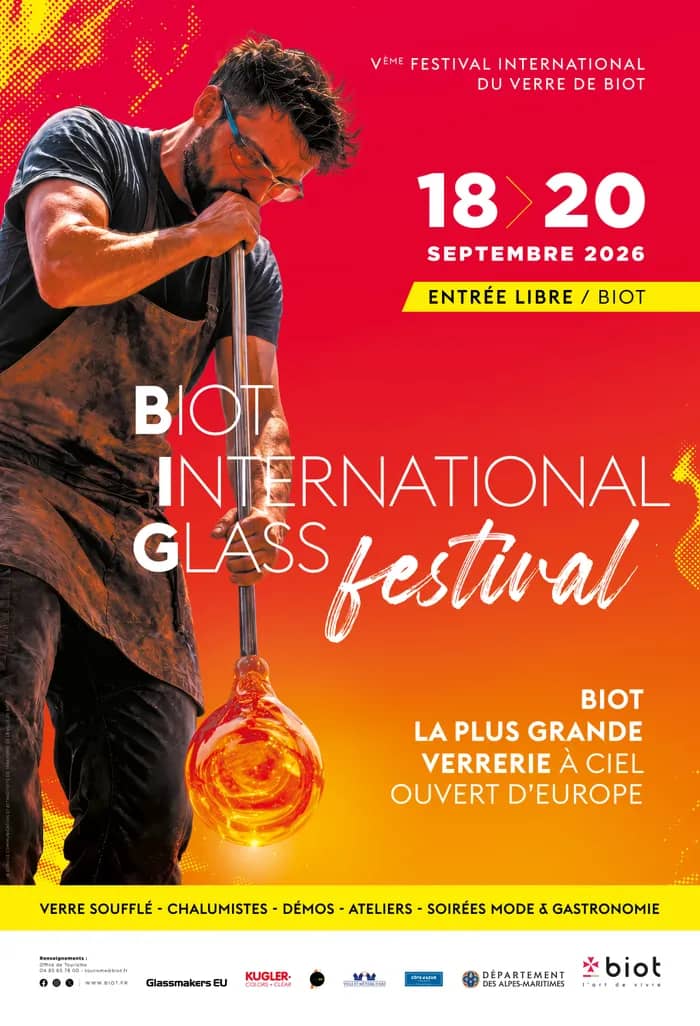 Illustration de l'événement : Biot International Glass festival