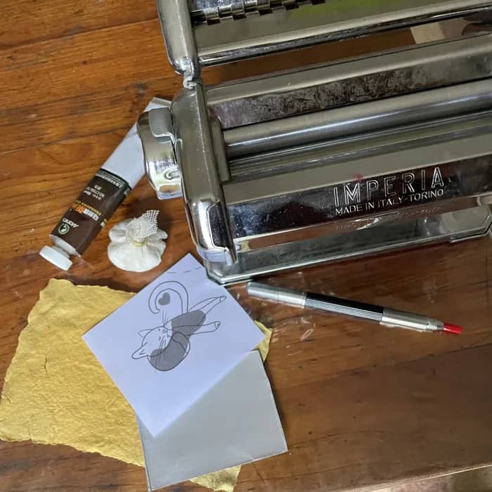 Illustration de l'événement : « OSE LA PASTA-GRAVURE ! » - atelier créatif (adultes)