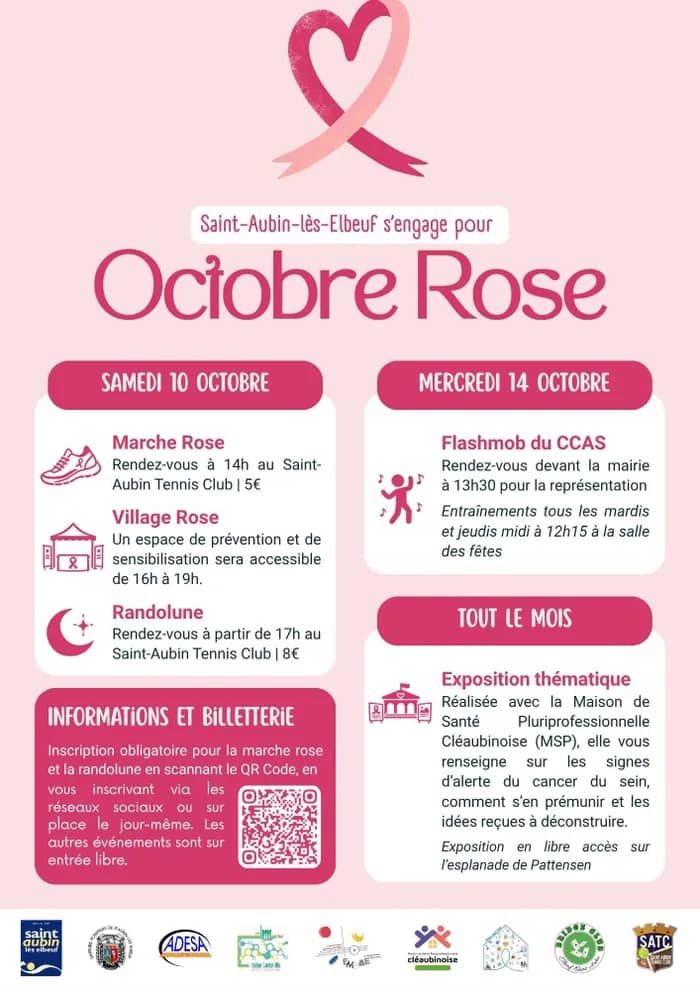 Illustration de l'événement : Double marche pour Octobre Rose