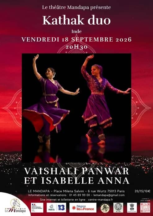 Illustration de l'événement : Kathak duo - Danse indienne