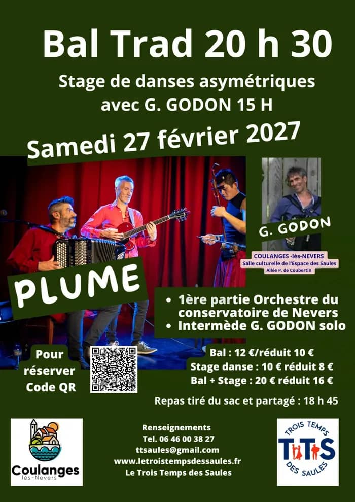 Illustration de l'événement : Bal Trad -Stage de danses asymétriques