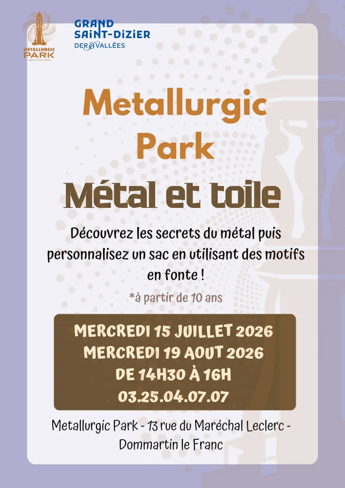 Illustration de l'événement : Visite "Métal et toile"