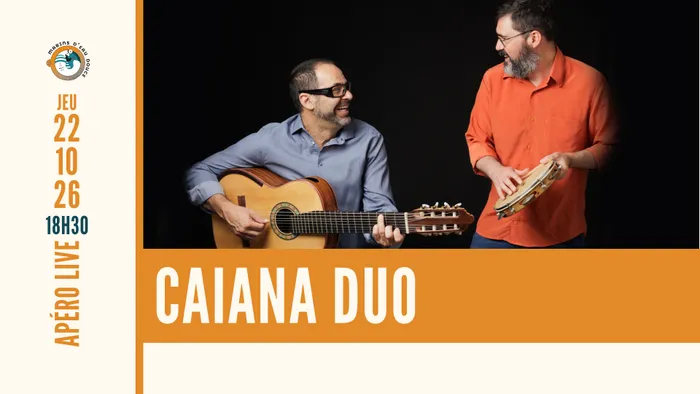 Illustration de l'événement : Apéro Live CAIANA DUO ➤ @marinsdeaudouce ➤ Ramonville