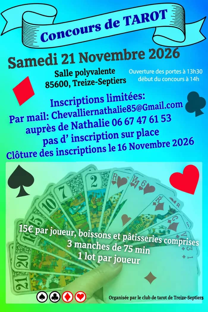 Illustration de l'événement : Concours de Tarot