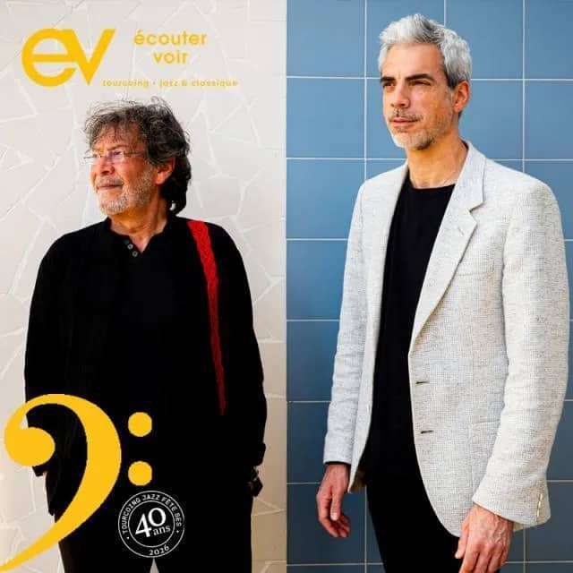 Illustration de l'événement : Concert Ecouter Voir - Tourcoing Jazz : Sébastien Surel et Tomas Gubitsch