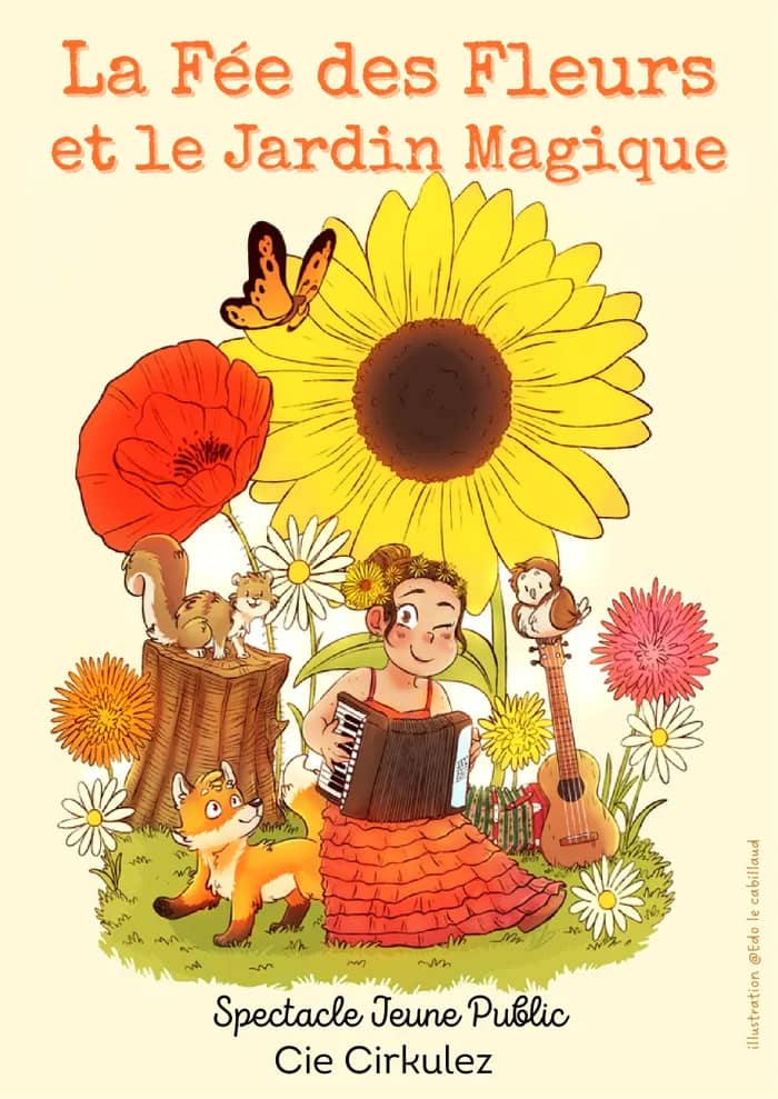 Illustration de l'événement : La Fée des Fleurs et le Jardin Magique