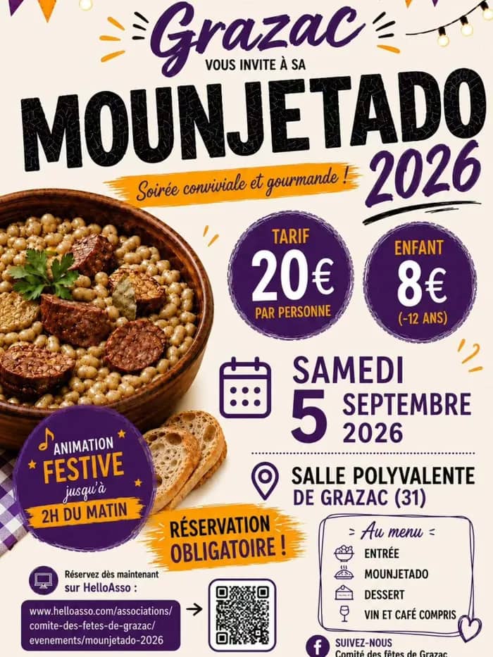Illustration de l'événement : Mounjetado à Grazac