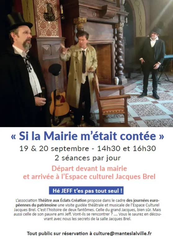 Illustration de l'événement : Non Jef t'es pas tout seul (Si la Mairie m'était contée)