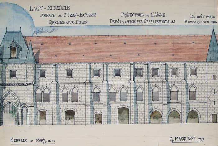 Illustration de l'événement : Visite guidée à Laon : l'ancienne abbaye Saint-Jean (actuelle Préfecture)
