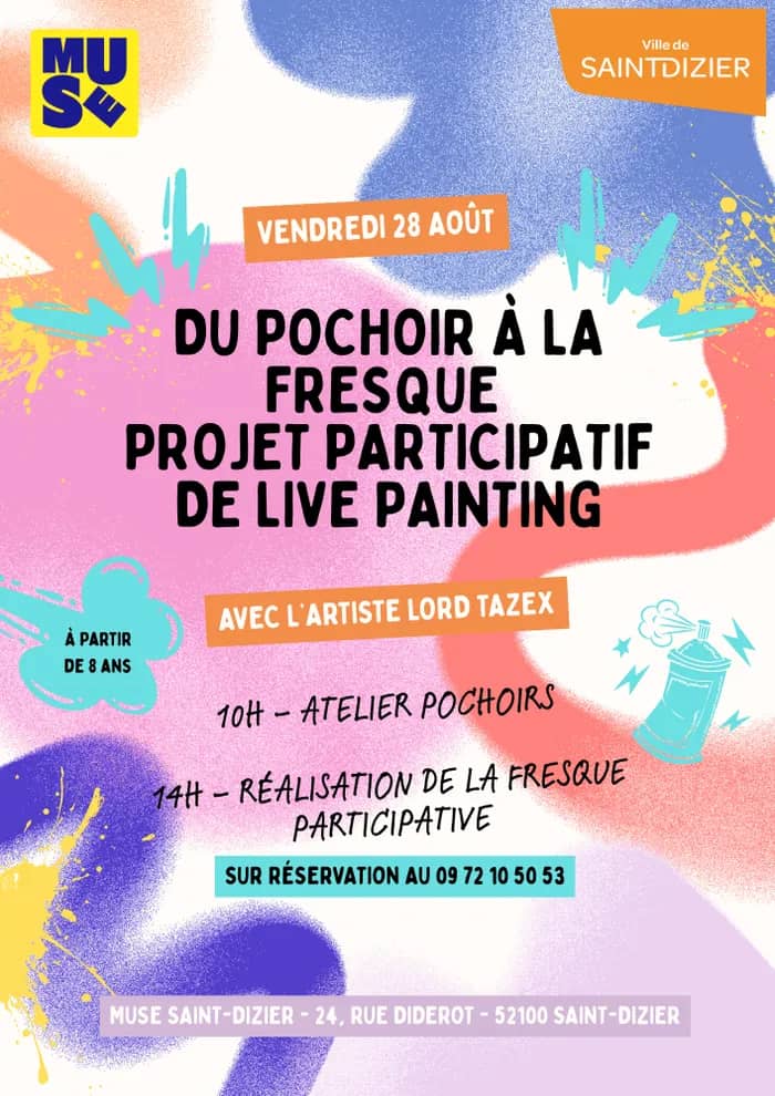 Illustration de l'événement : Du pochoir à la fresque