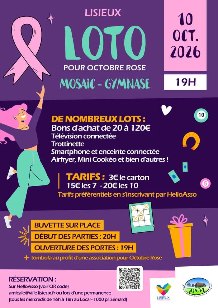 Illustration de l'événement : Loto - Octobre Rose