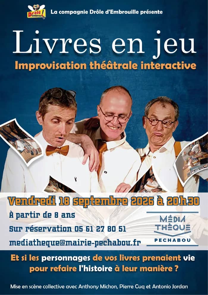 Illustration de l'événement : Spectacle d’impro-théâtre