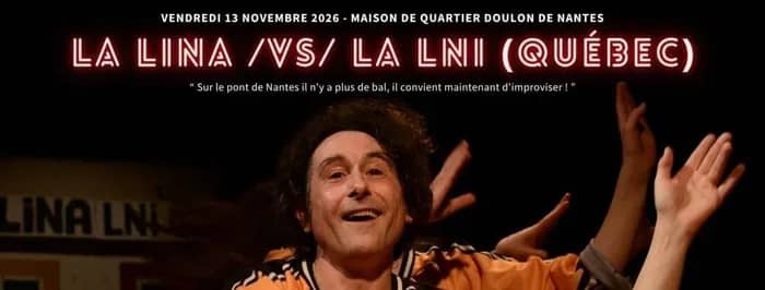 Illustration de l'événement : Match d'impro professionnel - La LINA x La LNI (Québec)