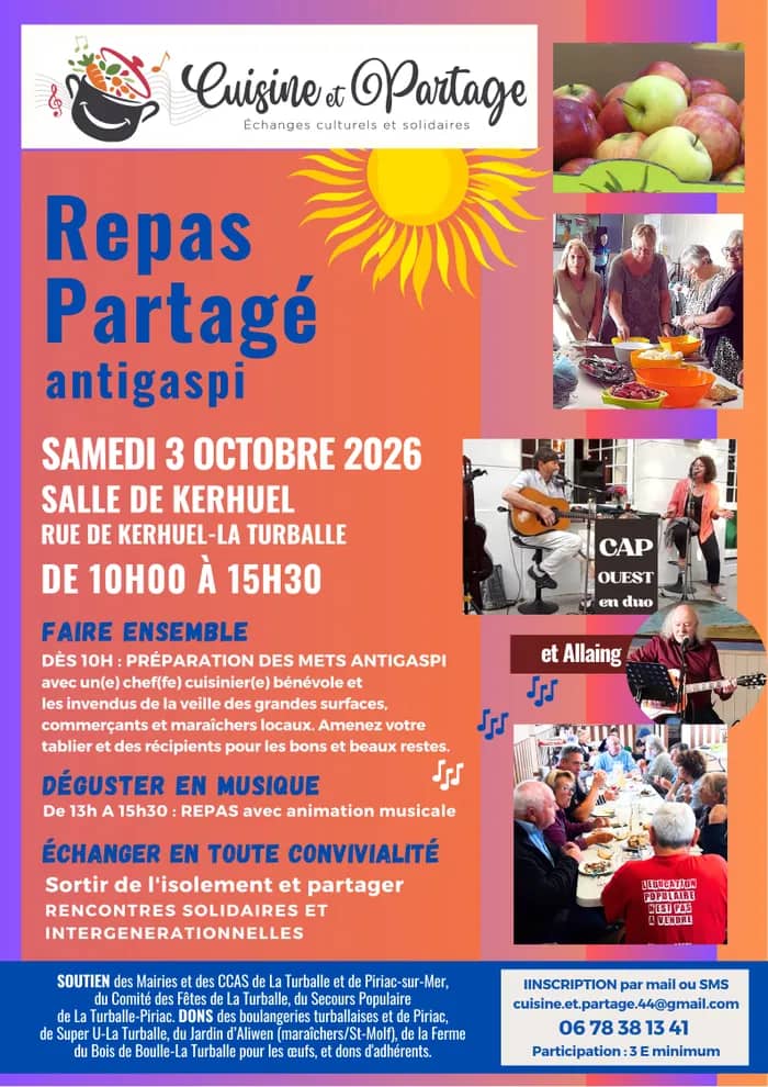 Illustration de l'événement : Repas partagé anti-gaspi