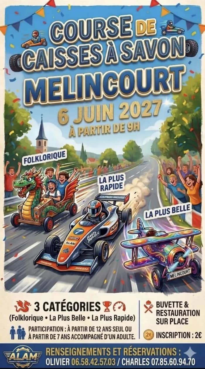 Illustration de l'événement : Course de caisses à savon
