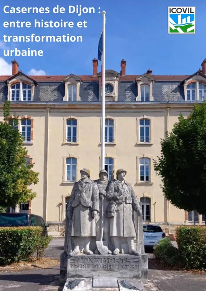 Illustration de l'événement : Visite guidée des casernes de Dijon : entre histoire et transformation urbaine