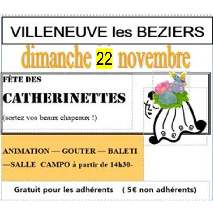Illustration de l'événement : Gouter Animation Baleti CATHERINETTES