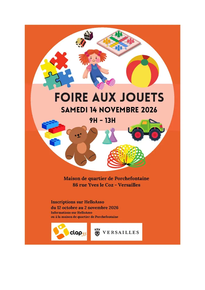Illustration de l'événement : Foire aux jouets