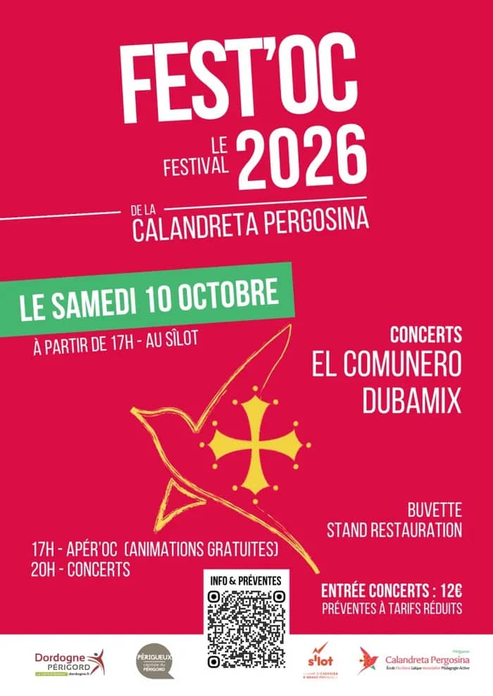 Illustration de l'événement : Fest'Oc 2026 : Concerts El Comunero + Dubamix