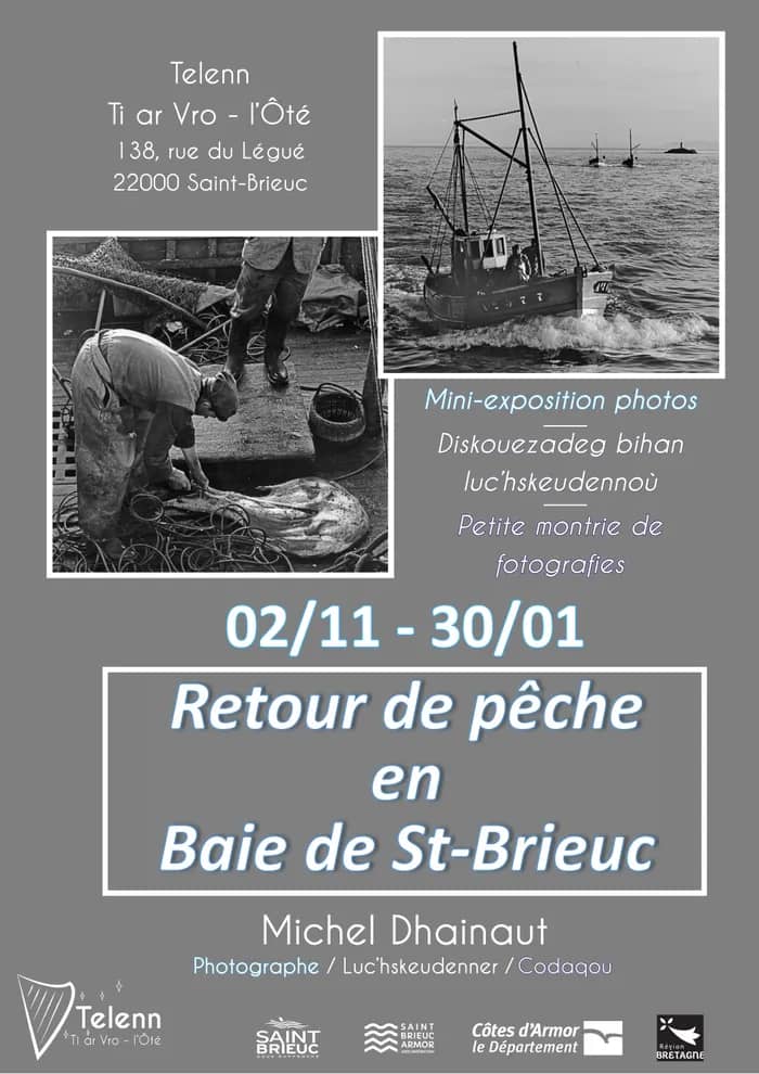 Illustration de l'événement : Mini-exposition "Retour de pêche en Baie de Saint-Brieuc"
