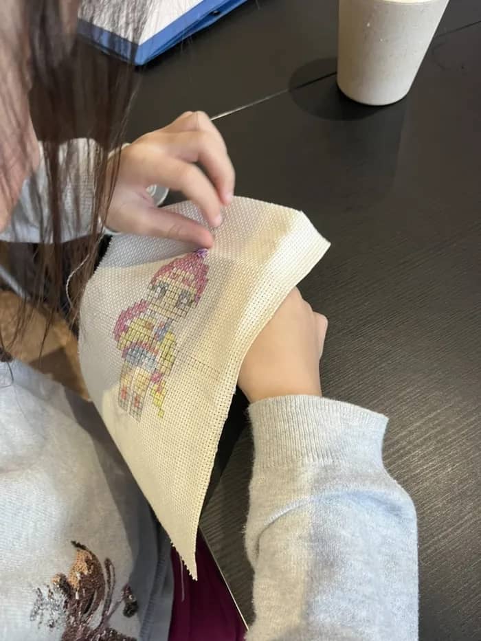 Illustration de l'événement : Broderie : pixel art