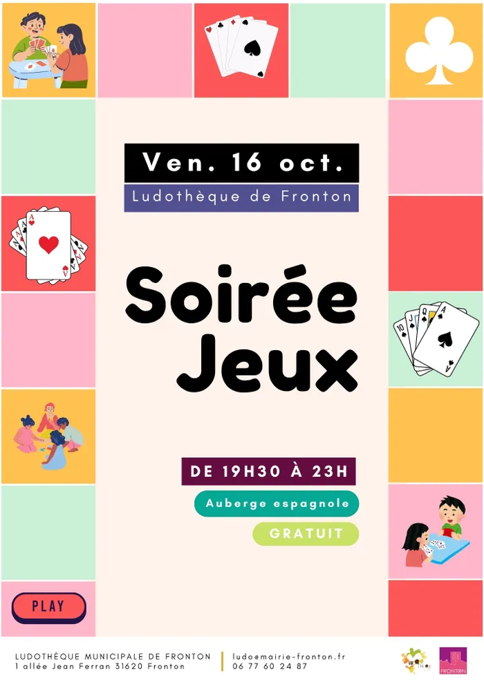 Illustration de l'événement : Soirée Jeux