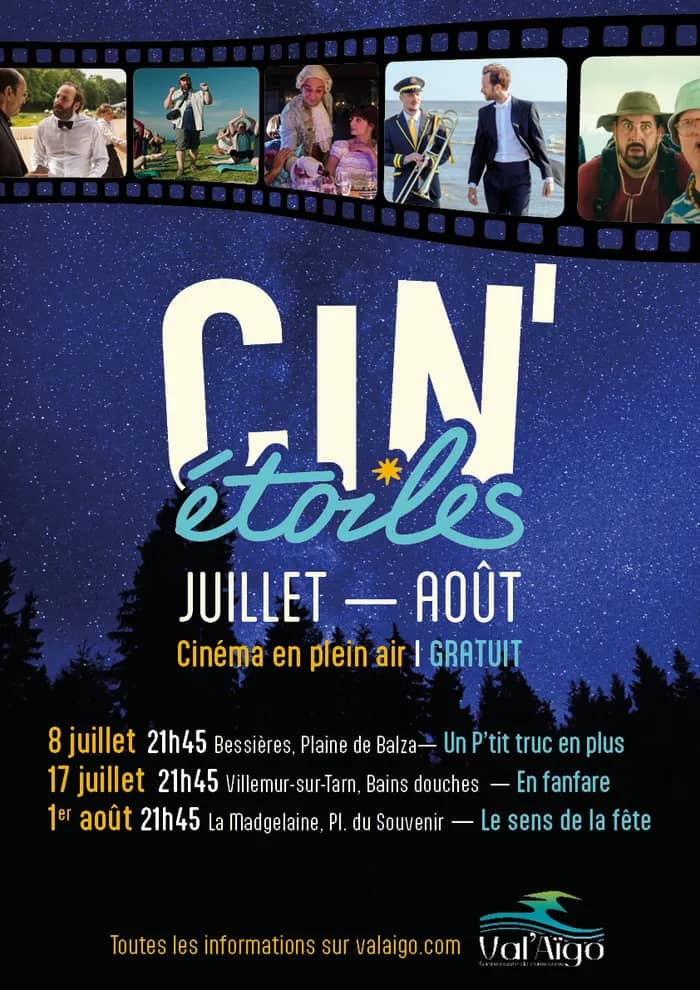 Illustration de l'événement : Cin'étoiles à LA MAGDELAINE SUR TARN