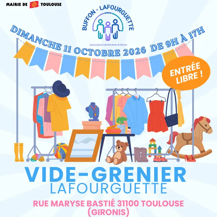 Illustration de l'événement : Vide Grenier Lafourguette