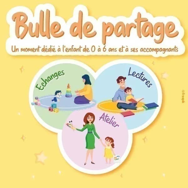 Illustration de l'événement : Bulle de partage