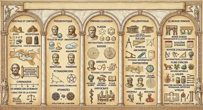 Illustration de l'événement : Histoire des sciences dans la Grèce antique et à Rome