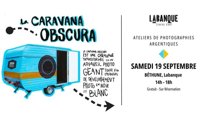 Illustration de l'événement : Caravana Obscura : Ateliers de photographie argentique