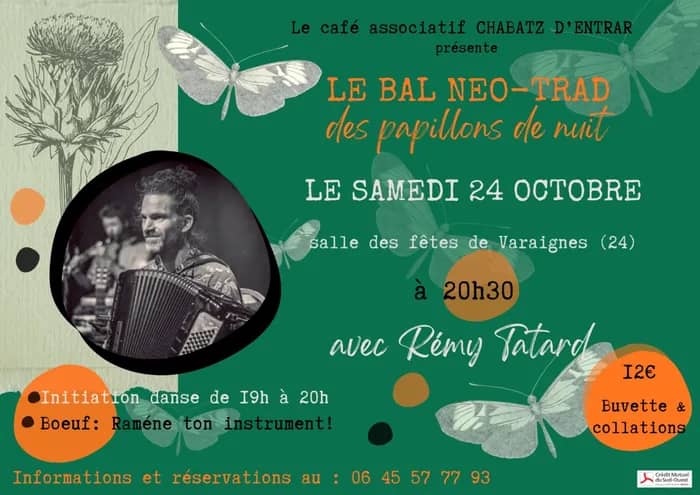 Illustration de l'événement : BAL NEO-TRAD des Papillons de nuit