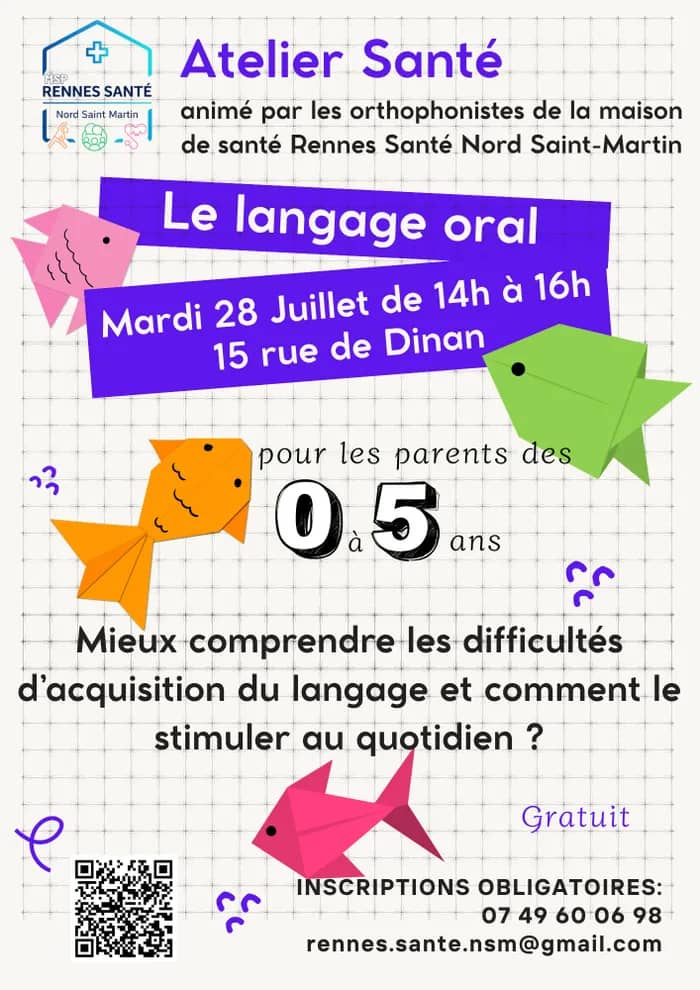 Illustration de l'événement : Le langage oral