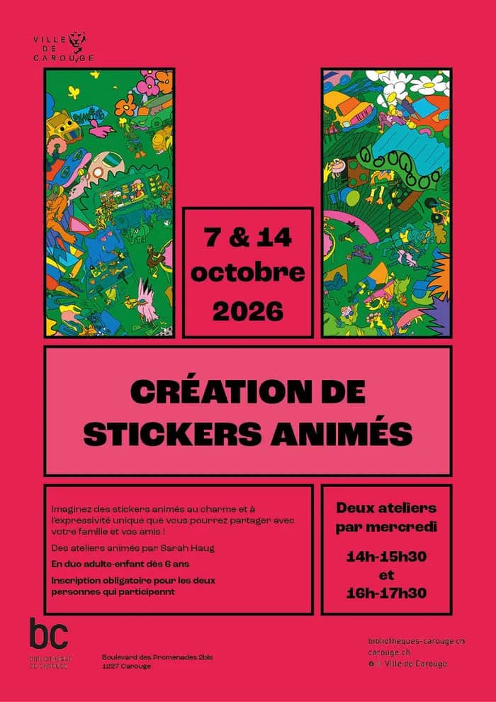 Illustration de l'événement : Création de stickers animés