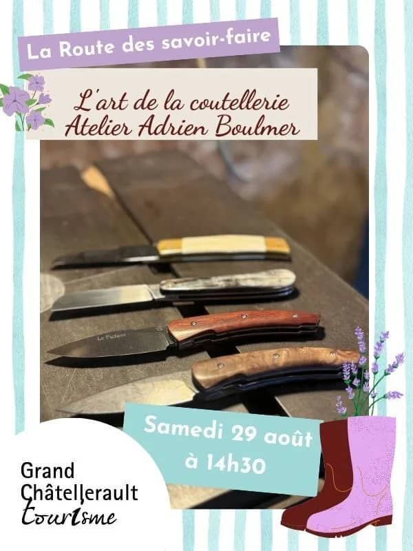 Illustration de l'événement : L'art de la coutellerie avec Adrien Boulmer