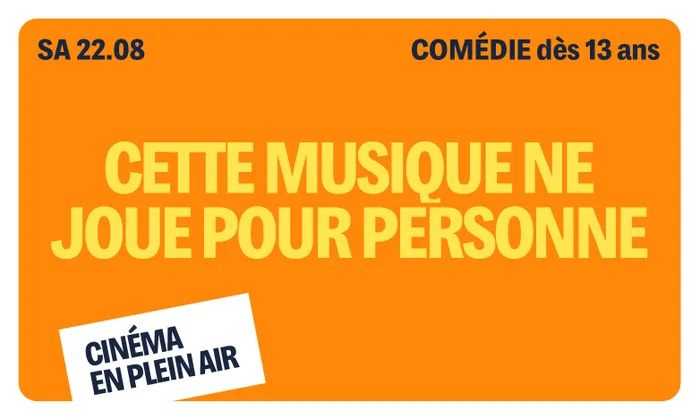 Illustration de l'événement : Cette musique ne joue pour personne
