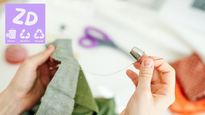 Illustration de l'événement : 🧵 Formation couture – Apprendre, réparer, réutiliser, créer !