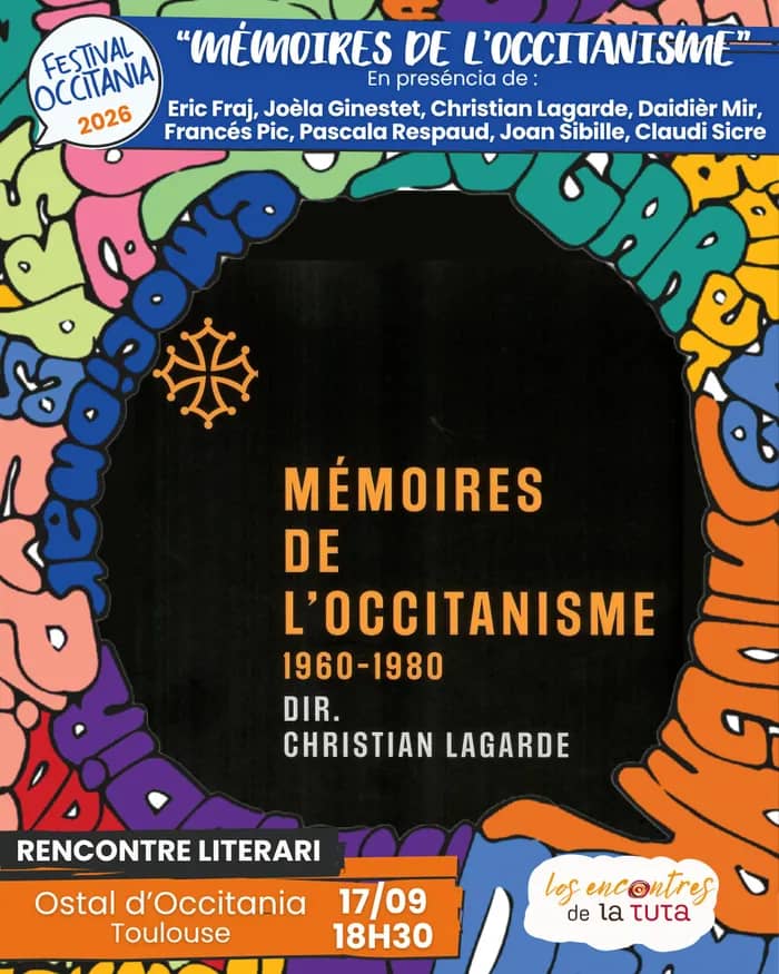 Illustration de l'événement : Rencontre littéraire autour de "Mémoires de l'occitanisme" - Festival Occitania
