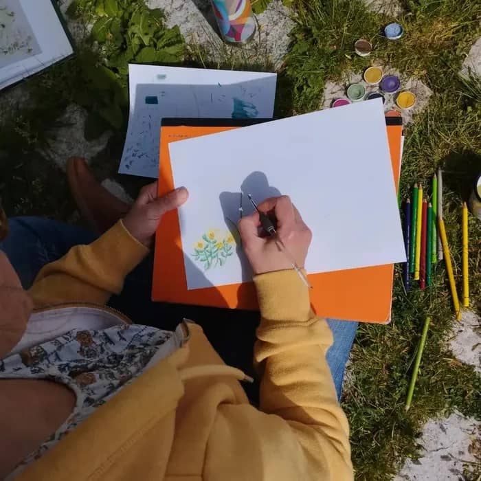 Illustration de l'événement : Atelier participatif en plein air Dessiner les arbres, dès 6 ans