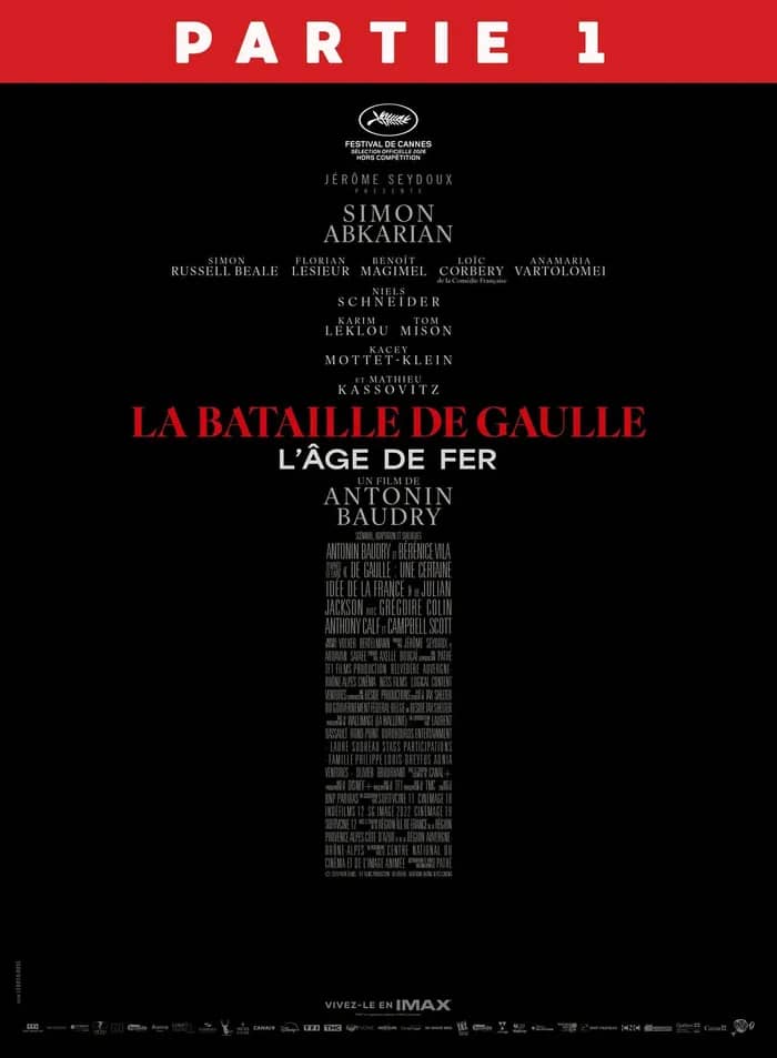 Illustration de l'événement : Cinéma tout public : La Bataille de Gaulle - Partie 1 : L'Âge de Fer