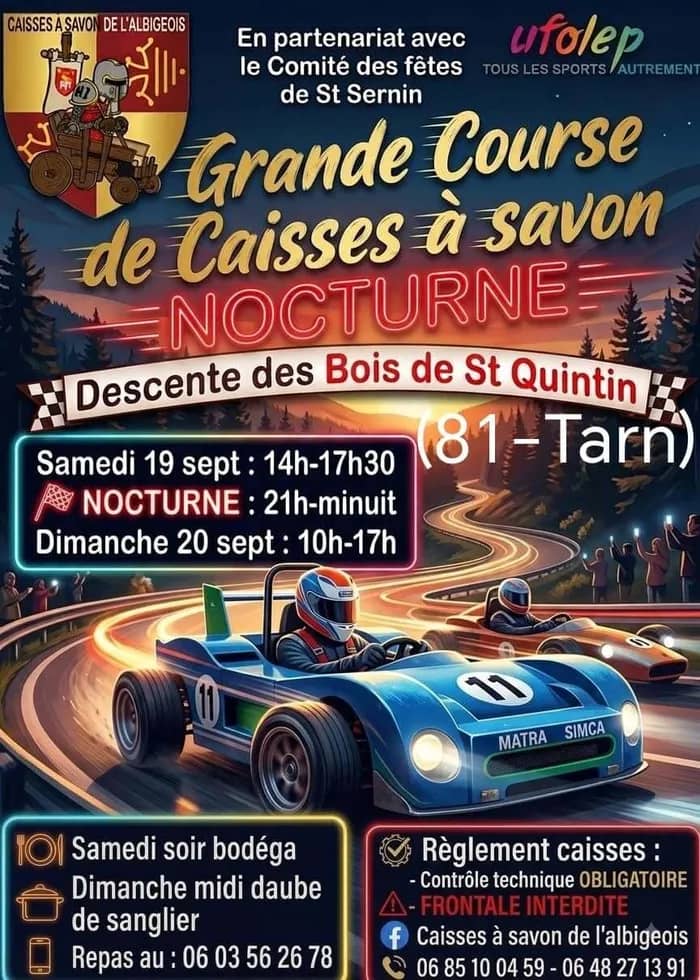 Illustration de l'événement : Course de caisses à savon