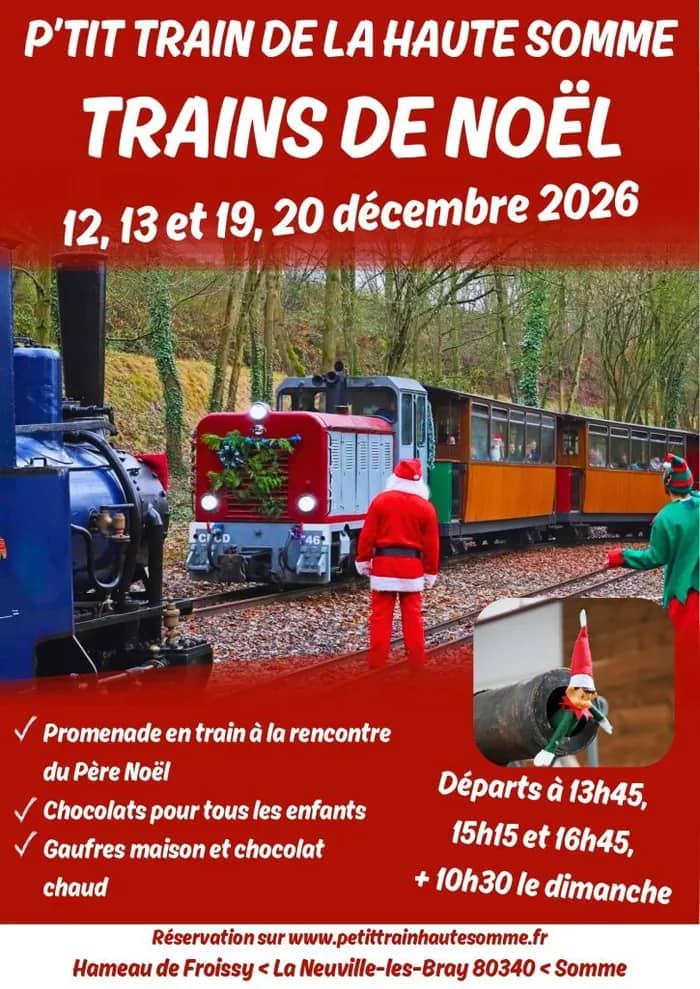 Illustration de l'événement : Trains de Noël