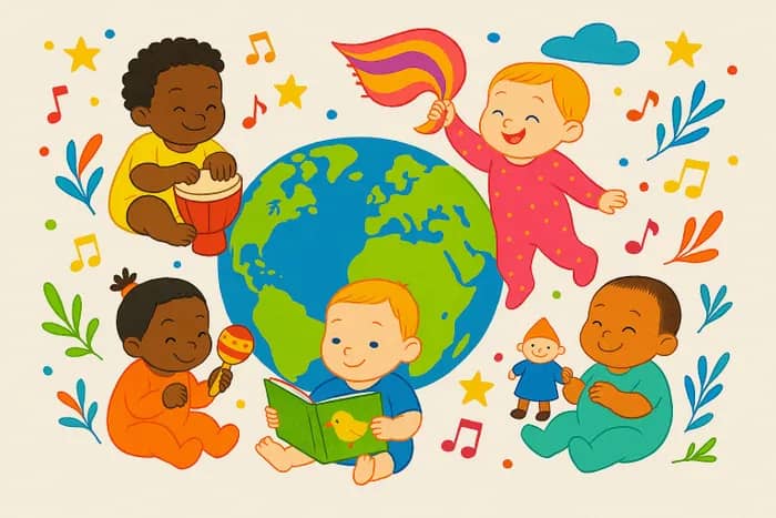 Illustration de l'événement : Les bébés explorateurs découvrent le monde