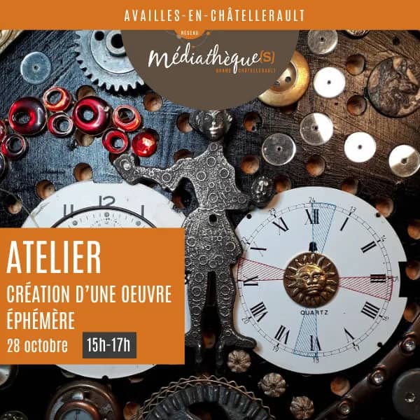 Illustration de l'événement : Rebuts et merveilles : création d'une œuvre éphémère