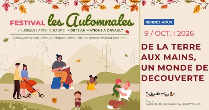 Illustration de l'événement : Les Automnales d’Enchanfantines 2026 - De la terre aux mains, un monde de découverte