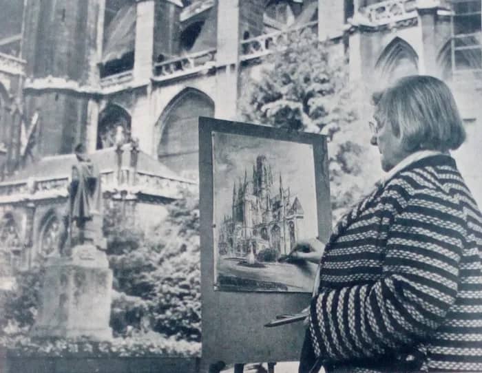 Illustration de l'événement : Visite guidée : Rouen vue par Juliette Billard