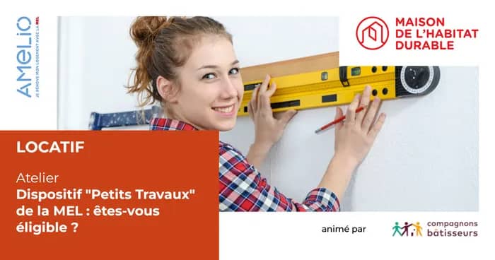 Illustration de l'événement : Dispositif "Petits Travaux" de la MEL : êtes-vous éligible ?