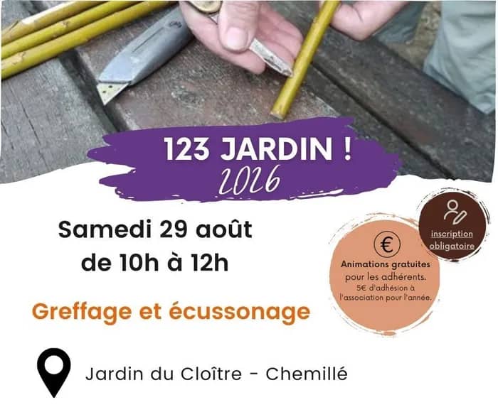 Illustration de l'événement : Greffage et écussonnage