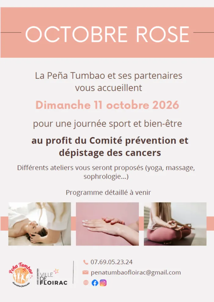 Illustration de l'événement : Octobre rose avec la Peña Tumbao