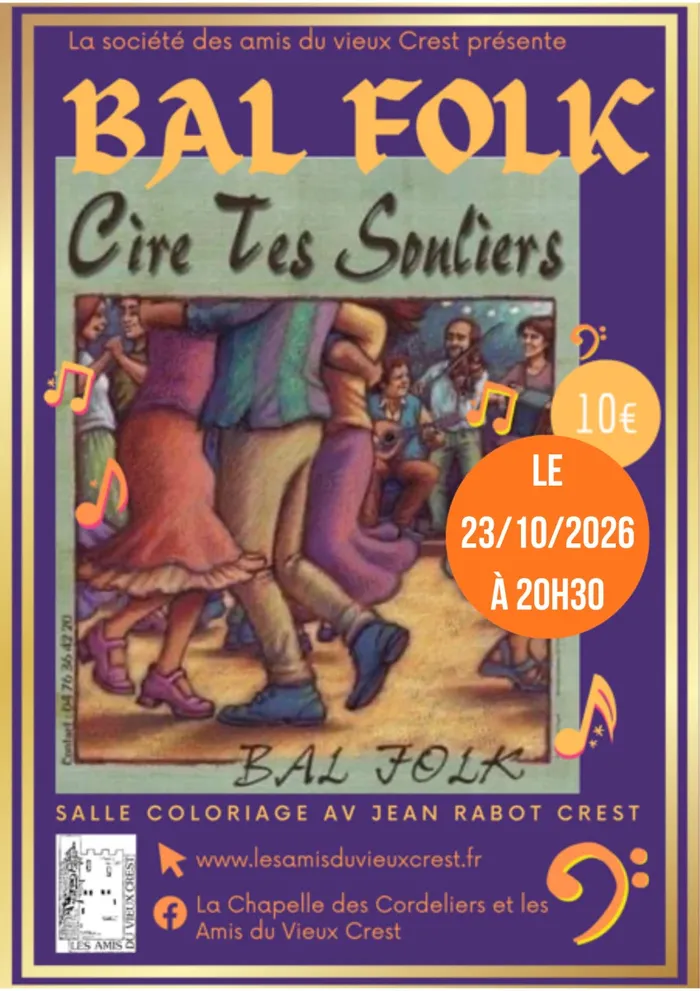 Illustration de l'événement : Bal folk avec "Cire tes souliers"